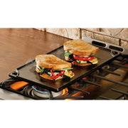 Reversible Grill / Griddle, Seasoned Cast Iron